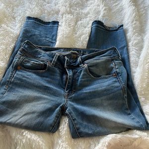 American Eagle kick boot crop